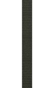Tummanvihreä, 22 mm leveä Garmin-nylonranneke, jossa on säädettävä kiinnitysosa.