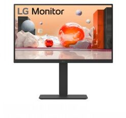 LG DESKTOP MONITOR, 24", FHD, IPS, WEBCAM, SPEAKER, HAS, USB-C 90W PD, RJ-45