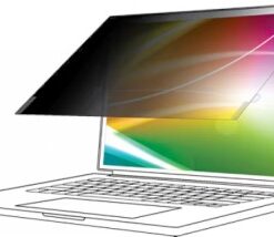 3M BRIGHT SCREEN -TIETOSUOJAKALVO KANNETTAVALLE 14" 16:10, FULL SCREEN