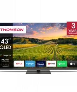 THOMSON 43" QLED UHD GOOGLE SMART TV