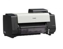 Canon ImagePROGRAF TX-2100 tulostin, mustavalkoinen ja musta runko, ilman jalustaa.