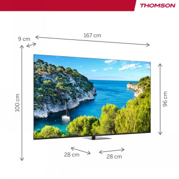 THOMSON 75" UHD GOOGLE SMART TV