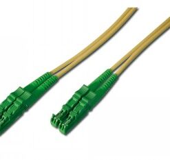 Digitus fo patch cord, duplex, e2000 (apc) to e2000 (apc) r+m, sm os2 09/125 µ, 2 m