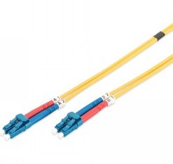 Digitus fo patch cord, duplex, lc to lc sm os2 09/125 µ, 1 m