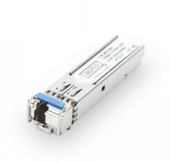 Digitus 1.25 gbps sfp module, singlemode, bidi, hp-comp. lc simplex, tx1310nm/rx1550nm, up to 20km, hp