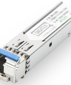 Digitus 1.25 gbps sfp module, singlemode, bidi lc simplex, tx1310nm/rx1550nm, up to 20km