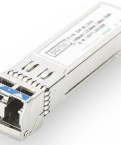 DIGITUS 10G SFP+ MODULE, MULTIMODE, DDM LC DUPLEX CONNECTOR, 850NM, UP TO 300M