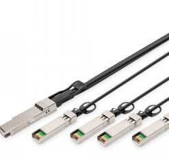 Digitus dac breakout cabel 1 m 1x 40g to 4x 10g 1x 40g to 4x 10 g