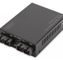 Digitus fast ethernet media converter multi- to singlemode