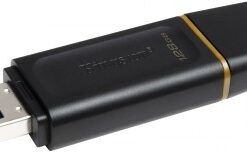KINGSTON 128 GB DATATRAVELER EXODIA, USB-A 3.2 GEN1 (BLACK/YELLOW)