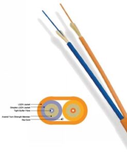 Black box flat-duplex cable multimode om3 - lc-lc, 200m