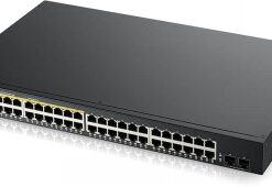 ZYXEL GS1900-48HP V2, 48-PORT GBE L2 SMART SWITCH, 170 WATT RACKMOUNT (5Y WARRANTY)