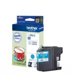 BROTHER LC22UC CYAN INK CART 1200P