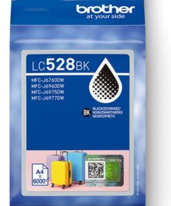 Brother black ink cartridge, super high yield, up to 6 000 pages
