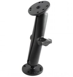 RAM MOUNTS B-KOKO PITKÄ KIINNISTYSVARSI + 2X B-KOKO 1.0" KUULA PYÖREÄ 2.5" ALUSTA
