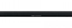 Mustan värinen Yamaha SR-B30ABL soundbar integroidulla bassokaiuttimella. Kuvattuna edestä minimalistista muotoilua korost...
