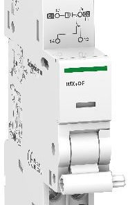 Schneider electric acti9 imx+of työvirtalaukaisukela johdonsuojakytkimen etälaukaisuun, 1 nc/no apukärki, 100-415vac