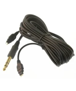 SENNHEISER HD 480/490 PRO - COILED CABLE: pitkä musta johto, kultapinnoitettu 6,3 mm plugugi, täydellinen ammattilaiskuuloke. - Prisma-IT Web